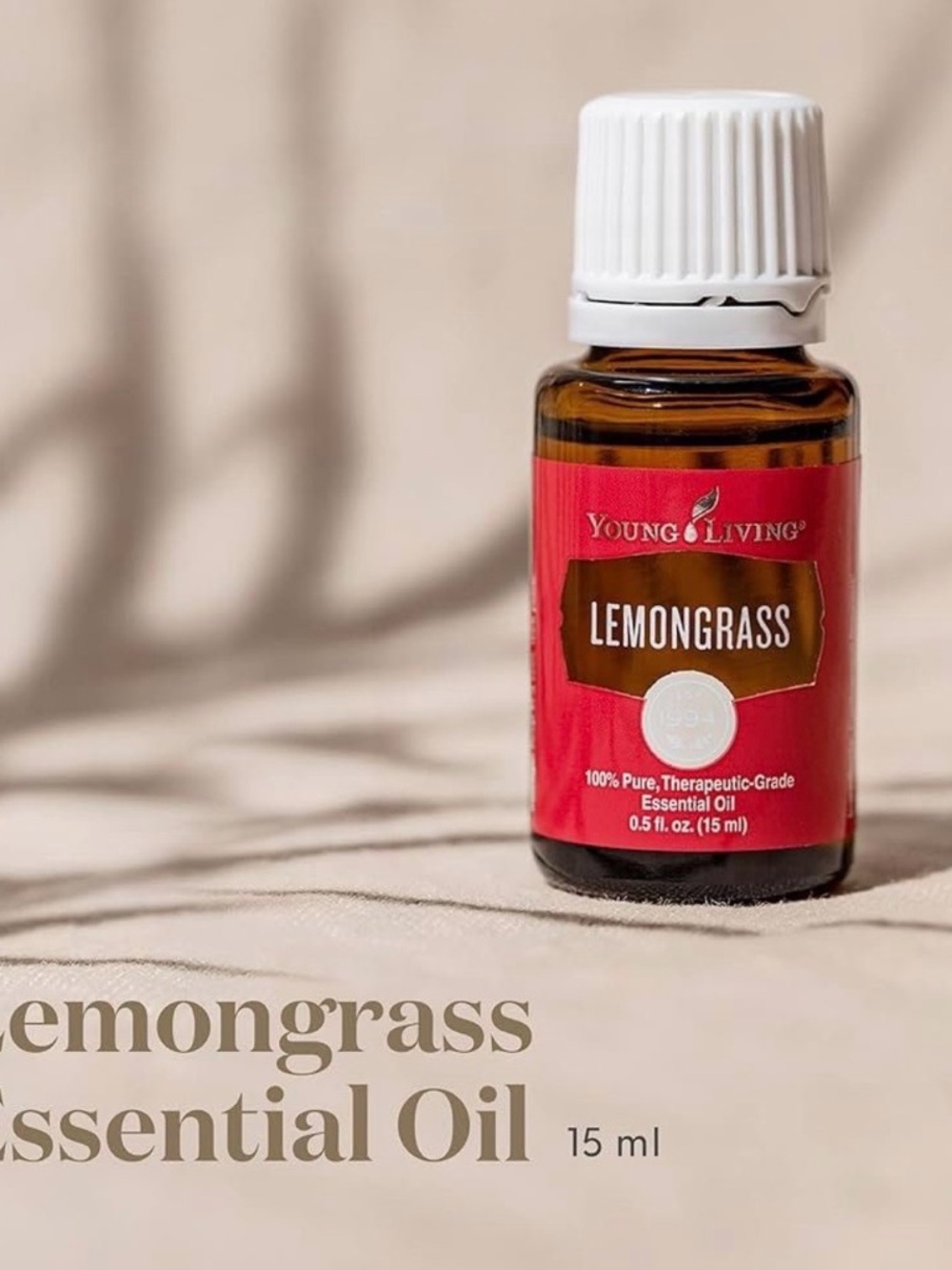 Young Living Lemongrass Essential Oil Bottle - Brand New Unopened 15ml bottle - Picture 5 of 8